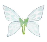 Vibbang Alas Mariposa Grande Alas de Hada, Alas de Mariposa Brillantes para Niña & Adultos, Alas de Hadas Alas de Elfo para Fiesta Navidad Halloween Carnaval (Verde)