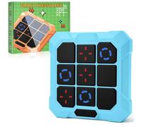 Vibbang Electrónico Tic TAC Toe Bolt,Juegos de Viaje Portátiles 6 en 1,Juego de Fiesta Familiar,Juegos para Niños para Educación y Crecimiento de la Memoria para Todas Las Edades Todas Las Edades