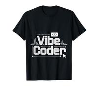 Vibe Coder Software Programmer Developer Coding - Camiseta
