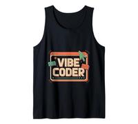 Vibe Coder Software Programmer Developer Coding - Camiseta sin Mangas