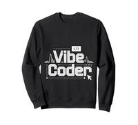 Vibe Coder Software Programmer Developer Coding - Sudadera