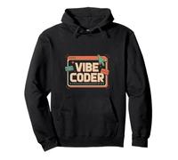 Vibe Coder Software Programmer Developer Coding - Sudadera con Capucha