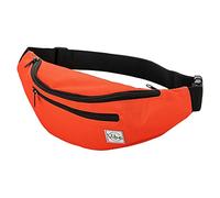 Vibe Festival Gear Riñonera para Hombres y Mujeres, con Muchas estampas, Color Negro, holográfico, Color Plateado, Dorado, para Festivales, Rave, Senderismo, Correr, Ciclismo, Naranja, Fits Most
