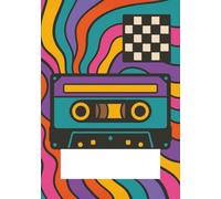 Vibe Waves - Flowing patterns that inspire writing with energy and style: 200-Page Retro Wave Pattern College-Ruled Notebook for Kids Ages 9-11 | 7×10 ... for School, Homework & Creative Expression
