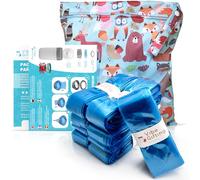 VibeGifting, Pack Ahorro XXL 9 Recambios Papelera Pañales Compatibles con Recambios Tommee Tippee Recambios Universales 10 mt perfumadas anti-olor100% recicladas.Ideales para recién nacidos