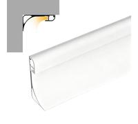Vibeo Moldura para Tira LED Moldura de Techo LED con Difusor, Iluminación Indirecta Lineal LED para Tiras de 8 mm, Perfil de Aluminio para Cornisa de Pared/Techo(White,29m(95.1ft))