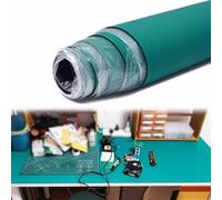 Vibeo Suelo Goma Antideslizante Alfombrilla Antiestática de 3 mm para Electrónica, Rollo de Alfombrilla de Soldadura de Goma Disipativa, Almohadilla de Trabajo Antiestática(0.6x2.2m (2x7.2ft))