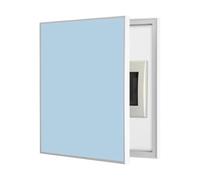 Vibeo Tapa Cuadro electrico Cubierta de Caja de Interruptores con Marco PS, Cubierta de Panel Eléctrico de Color Sólido, Gabinete de Cubierta de Caja de Fusibles para El Hogar(Blue,24x31in/60x80cm)