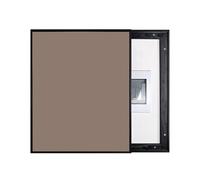 Vibeo Tapa Cuadro electrico Tapa Corrediza Decorativa para Caja de Fusibles, Tapa para Caja de Contadores de 30, 40, 50 y 60 cm de Ancho, Tapa para Interruptores Eléctricos(Style J,12x16in/30x40cm)
