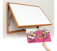 Vibeo Tapa Cuadro electrico Tapa de Caja de Contador Eléctrico Intercambiable (DIY), Tapa Oculta para Panel de Interruptores, Tapa Decorativa para Caja de Distribución(Wooden Grain B,16x12in/40x30cm)