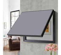 Vibeo Tapa Cuadro electrico Tapa Decorativa para Caja de Fusibles de Color Liso, Panel Eléctrico Oculto de 40, 50, 60, 70 y 80 cm, Tapa Abatible para Caja de Distribución(Black,24x20in/60x50cm)