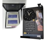 Vibeo Tapa Cuadro electrico Tapa Oculta para Panel Eléctrico con Reloj, 45 50 55 60 70 80 cm, Tapa para Caja de Fusibles, Tapa Decorativa para Tablero de Distribución(24x31in/60x80cm)