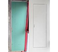 Vibeo Trampilla Pladur Panel de Acceso Oculto para Pladur, Puerta de Acceso de 60, 90, 150 o 170 cm de Altura con Manija, Trampilla de Acceso para Fontanería (pintable)(65x110cm/26x43in)