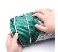 Vibeo Tubo Secadora Universal Manguera de Escape para Secadora, Larga y Extensible, Conducto de Ventilación Aislado para Secadora, Tubo Impermeable para Calentador Diésel(40.5cm(16in),L 300cm(9.8ft))