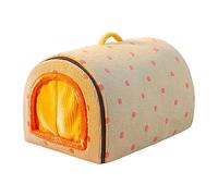 Vibhgtf Casa del para perros en casa, gatos callejeros de perros Reparo, perrera caliente plegable lavable, gato invierno al aire libre, casas para en, semi- de gato de gr