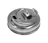 Vibhgtf Coffee Jar Lid Stainless - Functional Steel Wide Mouth Iced, Sip Cover Party Pool, Kitchen Picnic Camping Beverages Liqueurs | Party Pool Kitchen Picnic Camping Beverages Liqueurs Cocktails