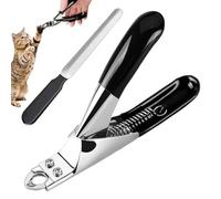 Vibhgtf Dog Nail Clippers - Herramienta de Grooming para mascotas Stainless Steel Pet Claw Grooming con File - Dog Nail Trimmer | for Small Medium Large Puppy Kitten Home Indoor Outdoor Traveling