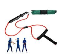 Vibhgtf Entrenador de Swing de Golf | Cuerda de Entrenamiento Elástico Portátil - Cuerda de Swing y Bandas de Ejercicio | para el Hogar, el Gimnasio, el Curso, el Interior y