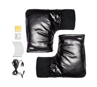 Vibhgtf Guantes de moto para manijas | Guantes de calefacción de 12 V | Manillar calefactor e impermeable para moto de nieve - para invierno Scooter Quad bicicleta de viaje moto de nieve coche