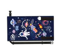 Vibhgtf Hamaca de viaje con instalación silenciosa, cama portátil para niños, cómoda extensión de asiento inflable, cojín de cuna para vuelos largos, vuelos familiares