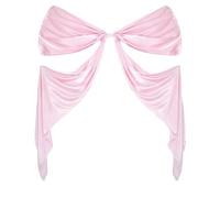 Vibhgtf Lazos de boda extra grandes, 300 x 74 cm, decoración para despedida de soltera, lazos grandes de satén para decoración, para Navidad, cumpleaños, pared, puerta, ventana