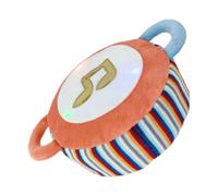 Vibhgtf Peluches para niños y niñas - Peluches con luces intermitentes y música suave | Este juguete suave y tierno para fomentar la interacción entre padres e hijos, ofreciendo consuelo y diversión.