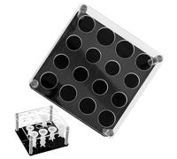 Vibhgtf Soporte de Molde de Resina - Soporte para Figuras de, Herramienta de Manualidades de Silicona, Marco acrílico | Soporte de 4 Patas para fabricación de Piezas de Juego, Molde de