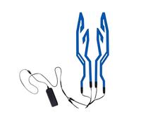 Vibhgtf - Tira de luces LED para casco de moto - Luz de casco con 3 modos | Adhesivo luminoso para cascos de motocicleta, accesorios de casco de bicicleta para una conducción segura