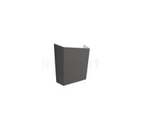 Vibia Break Plus, lámpara de pared LED, antracita - 14 cm - conmutable - up&downlight