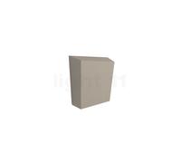 Vibia Break Plus, lámpara de pared LED, beige - 14 cm - conmutable - downlight