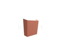 Vibia Break Plus, lámpara de pared LED, terracota - 14 cm - Casambi - up&downlight