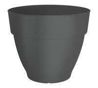 Vibia Campana Maceta para planta Vibia Campana (Dimensiones externas (Ø x Al): 25 x 21 cm, Plástico, Antracita)