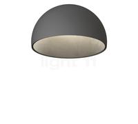 Vibia Duo Petra 4879, lámpara de techo LED, grafito - ø70 x 38,5 cm - 2.200-4.000 K - casambi