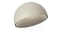 Vibia Duo Petra 4881, lámpara de techo LED, blanco crema - ø70 x 47,5 cm - 2.700 K - DALI/1-10 V/Push