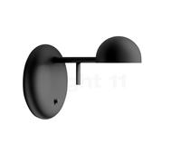 Vibia Pin, lámpara de pared LED 1 foco, negro - 11 x 15 cm