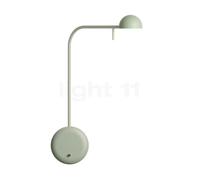 Vibia Pin, lámpara de pared LED 1 foco, verde - 25 cm