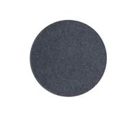 Vibia Puck Wall Art, lámpara de pared LED, fieltro gris oscuro - ø45 cm - 1-10 V