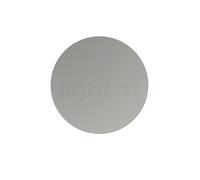 Vibia Puck Wall Art, lámpara de pared LED, gris claro - ø40 cm - 1-10 V