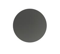Vibia Puck Wall Art, lámpara de pared LED, gris oscuro - ø45 cm - 1-10 V