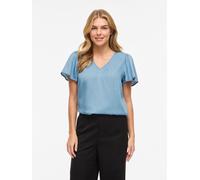 Vibista Cuello En V Top De Manga Corta 40