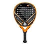 Pala Pádel VIBOR-A Mortal Carbon 3.0 Carbono 3K Núcleo Suave Naranja Negra Talla 351