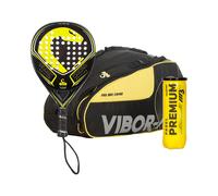 Vibora Black Mamba Classic Edition Más Raquetera, Tubo De Pelotas