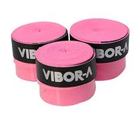 VIBORA Pack 3 OVERGRIPS MICROPERFORADO Rosa Fluor