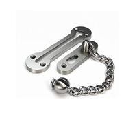 VIBORG Sólido 3mm Acero inoxidable SUS304 extra grueso Cadena para puerta, cadena de seguridad para puertas de entrada