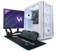 Vibox I-108 PC Gaming Completo • Monitor 22" • AMD Ryzen 3 3200G 4,0GHz • Radeon Vega 8 • 16GB RAM • 500GB SSD • Linux OS • WiFi