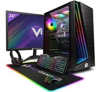 Vibox II-22 PC Gaming Completo • Monitor 23" • Intel Core i5 10400F 4,3GHz • Nvidia RTX 3050 6GB • 16GB RAM • 1TB NVMe SSD • Windows 11 • WiFi