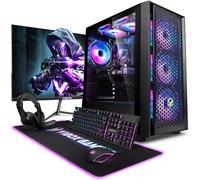 Vibox II-366 PC Gaming Completo • Intel Core i5 10400F 6 Cores • Nvidia RTX 5050 8GB • 16GB RAM • 500GB SSD • Windows 11 • 23" Monitor • WiFi