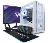 Vibox II-50 PC Gaming Completo - Monitor 24" - Six Core Intel i5 10400F Procesador - Nvidia RTX 3060 12GB - 16GB RAM - 1TB NVMe M.2 SSD - Windows 11 - WiFi