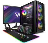 Vibox II-6 PC Gaming Completo • Monitor 23" • Intel Core i5 10400F 4,3GHz • Nvidia RTX 3050 6GB • 16GB RAM • 1TB NVMe SSD • Windows 11 • WiFi