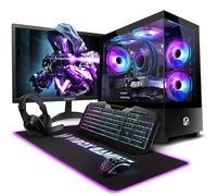 Vibox III-168 PC Gaming Completo - Monitor 24" - 8 Core Intel i7 9700 Procesador 4.8GHz - Nvidia RTX 4060 8GB - 32GB RAM - 1TB SSD - Windows 11 - WiFi